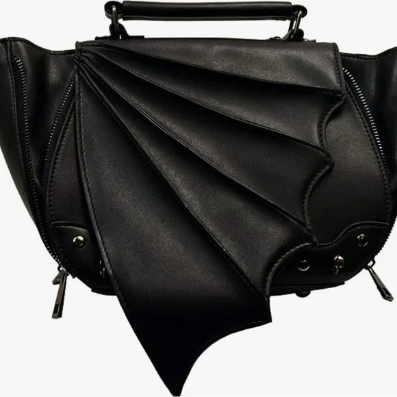 Banned Alternative Gwendolyn Batwing Handbag - Picture 7 of 10
